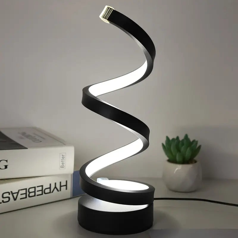 Spiral LED Table Lamp