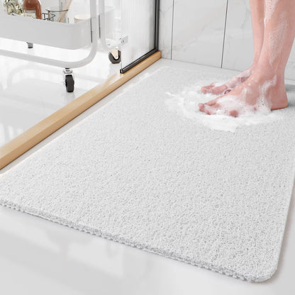 Non-Slip Shower Mat with Microban – Custom-Fit Anti-Slip Bath Mat with Soft Surface