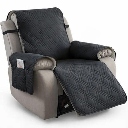 Waterproof Recliner Chair Cover – Non-Slip Quilted Slipcover, Pet-Friendly, Machine Washable