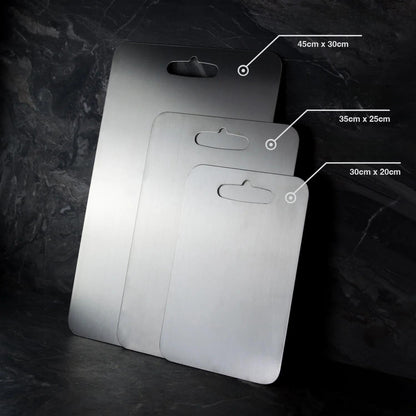 Titanium Cutting Board – Non-Toxic, Antibacterial, Knife-Friendly, 15×10 Inches, Lightweight Kitchen Tool